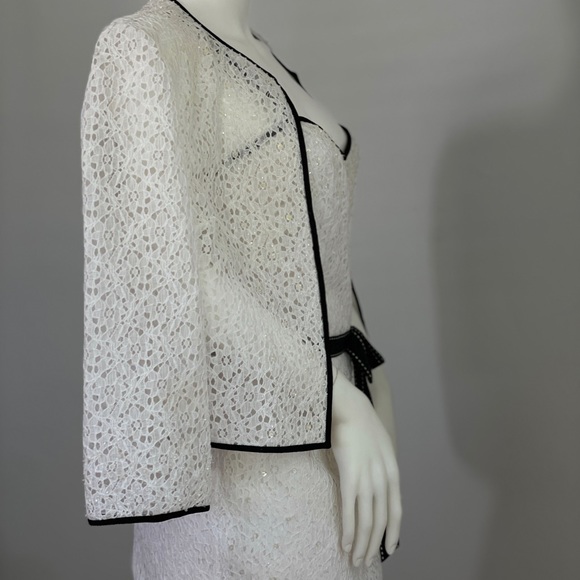 Bob Mackie Eyelet Dress with Bolero - Picture 10 of 15